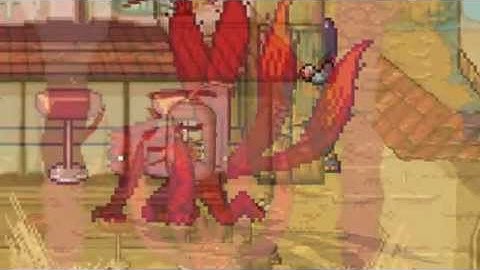 Super Smash Flash 2 characters in action and transformation part 1