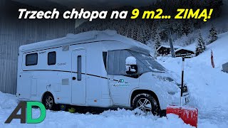 KAMPEREM przy -15°C! ZIMOWY Caravaning w Szwajcarii - pojechaliśmy na narty w czasie pandemii.