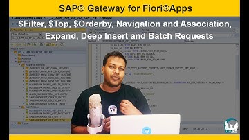 SAP® Netweaver® Gateway - Query Options, Navigation and Association, Deep Insert and Batch