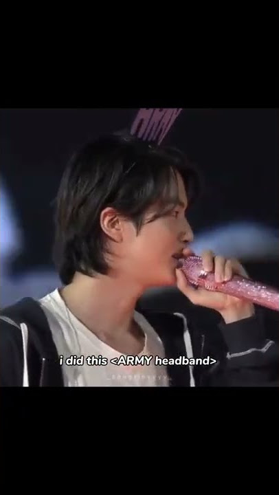 jin punishing RM for yawning on stage😂