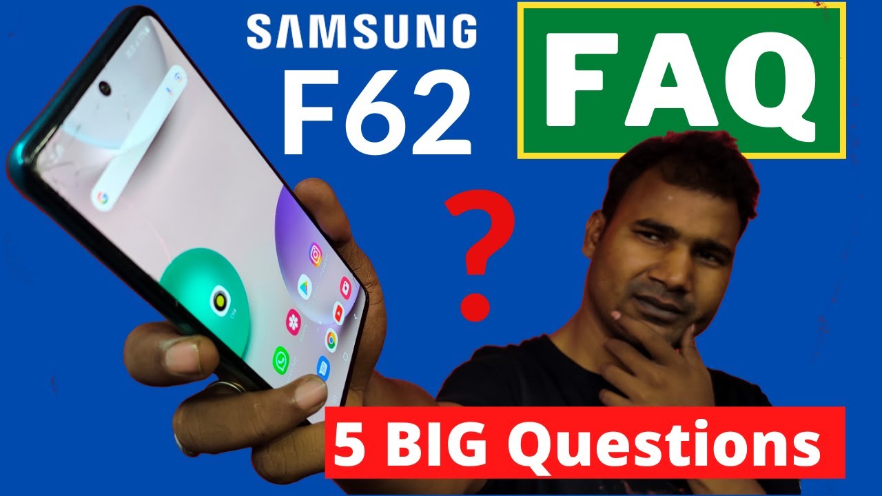 Samsung Galaxy F62 FAQs - Heating issue 🔥? Carrier aggregation enable ✍