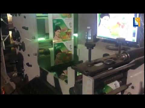 Label Stack Flexo Printing Machine