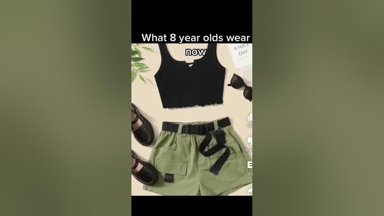 What 8 Year Old Wear Now Vs What I Wore Youtube