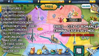CRIMINAL CASE PARIS : CITY OF ROMANCE 2.44.2 MOD - INSTANT ANALYZE screenshot 2