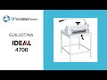 Guillotina IDEAL 4700 en ofiocasion.com