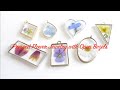 How to Make Pressed Flower Jewelry with Open Bezels