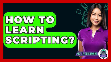 How To Learn Scripting? - Next LVL Programming