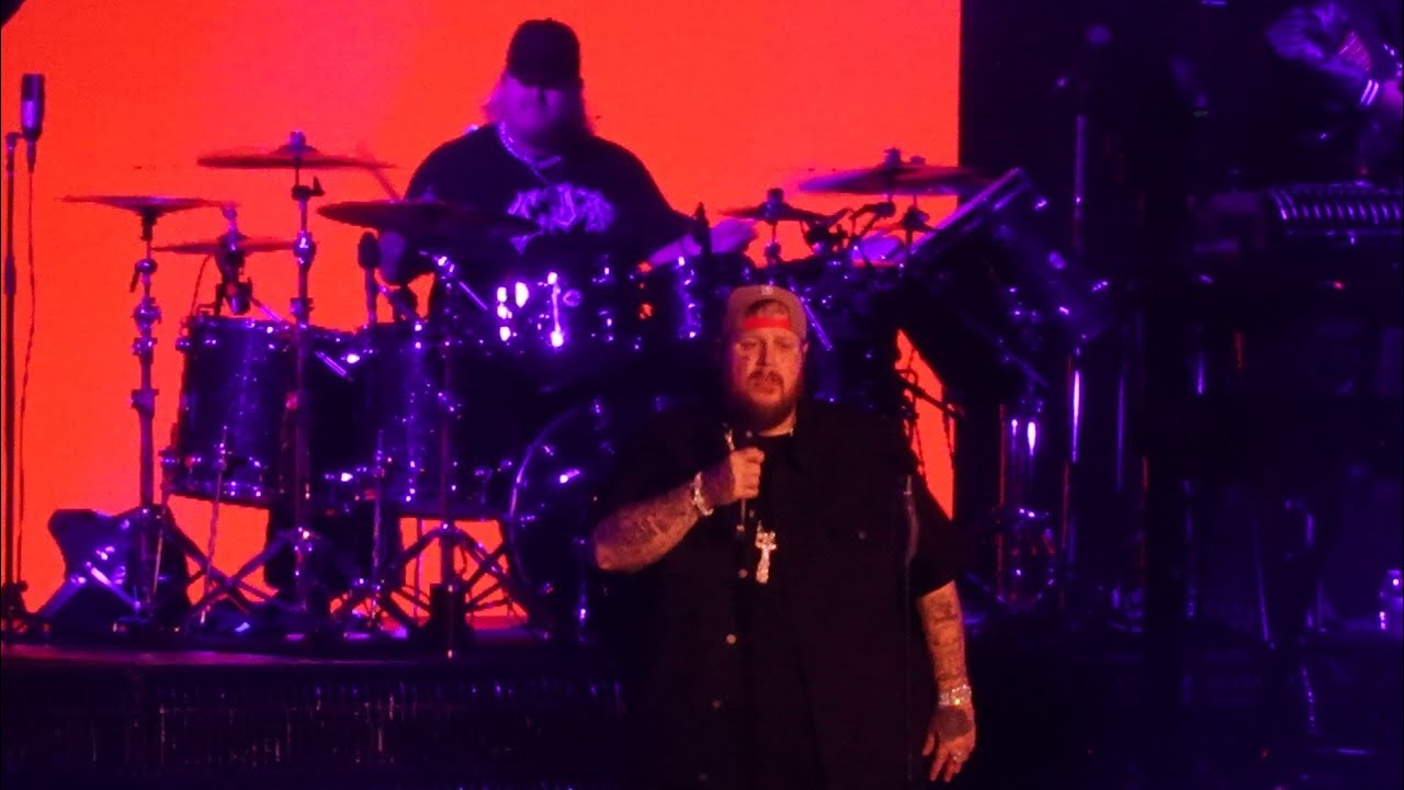 Jelly Roll Live 2024 ⬘ 4K 🡆 Burning 🡄 Nov 17 ⬘ Houston Toyota Center ...
