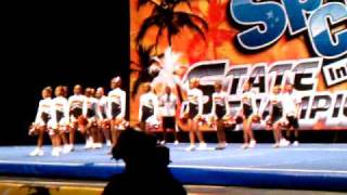 Allendale elementary at state  cheer competition