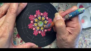 Dot Mandala Techniques: How to Layer Dots \u0026 Create Depth - Mandala Dotting Series #3