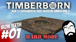 Let's start a new playthrough on TIMBERPUNK 2 in Hard Mode! Timberborn 1.1 Iron Teeth Episode 01