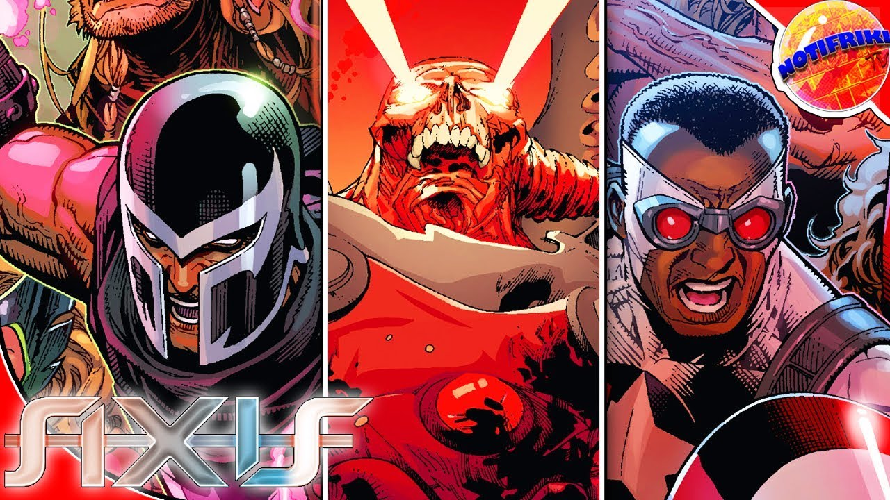 El Hechizo de INVERSIÓN || Avengers y X men : Axis #3 - YouTube