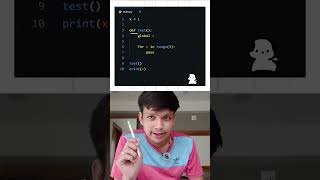Python global Variable Interview Question 🤯 #python #programming #shorts