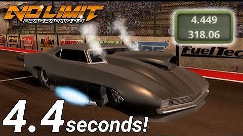 4.4 Seconds Pro Mod Camaro Tune! Division X update | no limit drag racing 2.0
