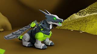 Clementoni Science and Play - Mecha Dragon - interaktiv dragerobot med sensorer og app - 40 cm