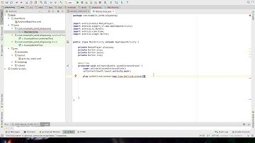 how to program Android to play sound "Java 2017"