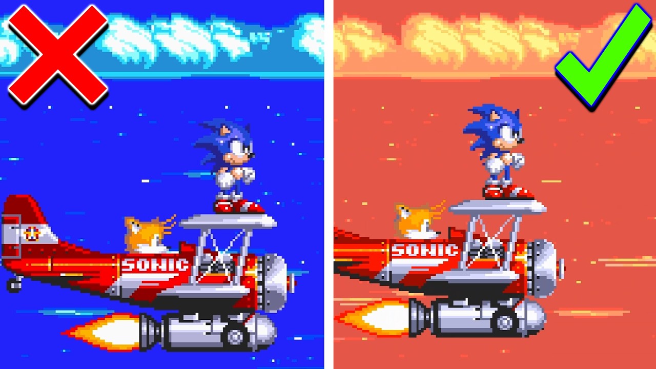 This Sunset Angel Island Palette Looks GORGEOUS! 🌅 Sonic 3 A.I.R. Mods Gameplay