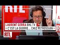 Laurent gerra  bhl tv cest la guerre chez petrossian