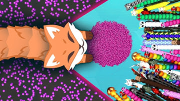 SNAKE IO🐍 KING VULPER SNAKE 🐍 VS 1000 PRO GIANT SNAKES 🐍 EPIC SNAKEIO GAMEPLAY #snakegame #games 