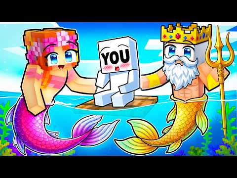 YOU are ADOPTED by MERMAIDS in Minecraft!