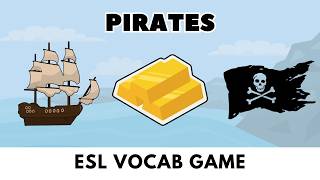 Pirate Vocabulary for ESL - Fun Flashcards & Classroom Game screenshot 3