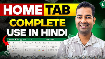 Excel Home Tab Complete Use in Hindi || Excel Basics to Advanced || Earn Money Using Excel In 2026