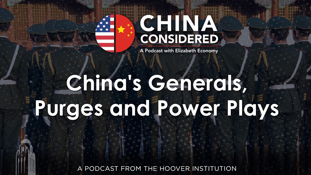China's Generals, Purges and Power Plays