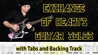David Slater EXCHANGE OF HEARTS Guitar Solo + ADL Version with Tabs and Backing Track  Alvin De Leon