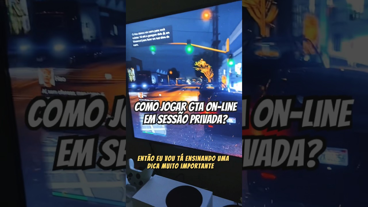 Gta V online-Como jogar em sessão particular ! Dica pra crescer mais rápido no jogo ! 