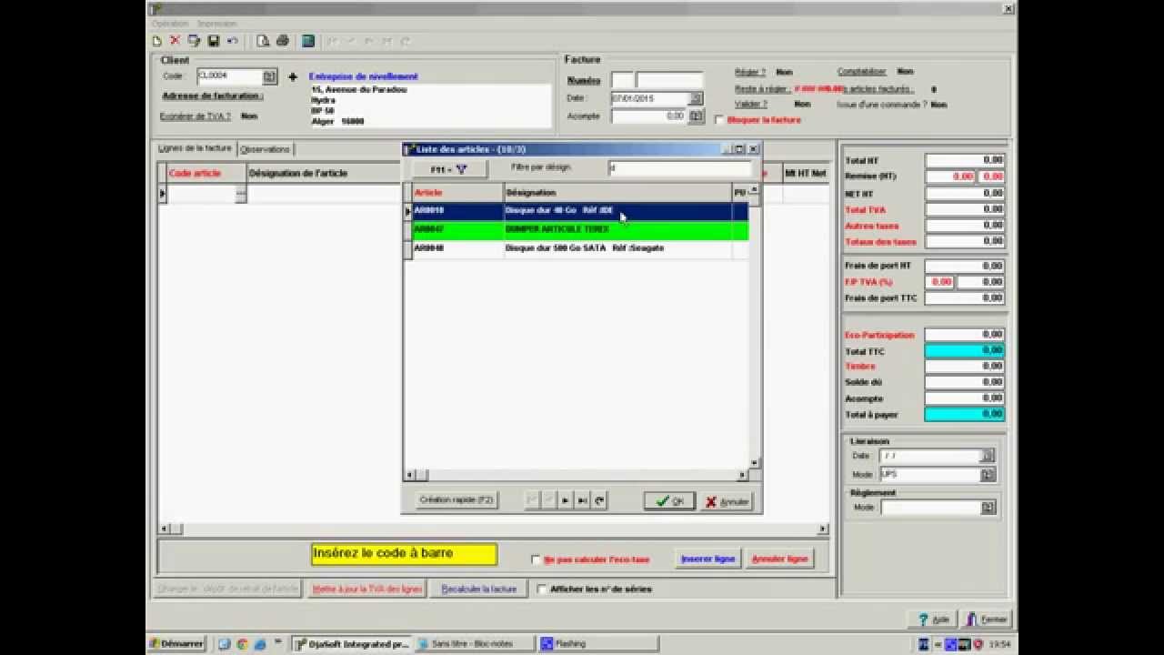 djasoft stocks commercial gratuit djasoft stocks commercial gratuit