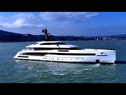 Luxury SuperYachts - 62m CRN M/Y RIO - First day of sea - Ferretti Group