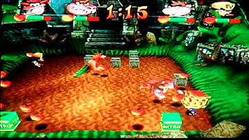 Crash Bash - Crate Crush  tournament multiplayer part 1