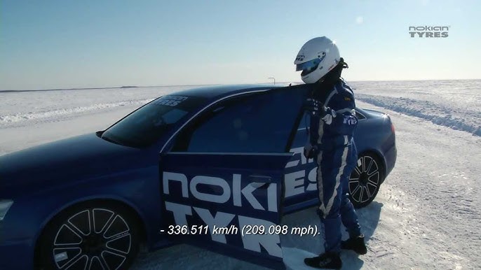 Nokian Tyres - World Record on Ice 2011 - YouTube