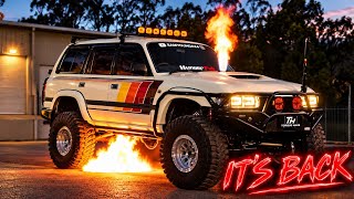 1000hp Flame Thrower 4x4 HITS DYNO!