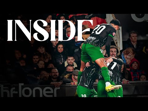 INSIDE: Primer desplazamiento del 2026 con empate en Mestalla 👊