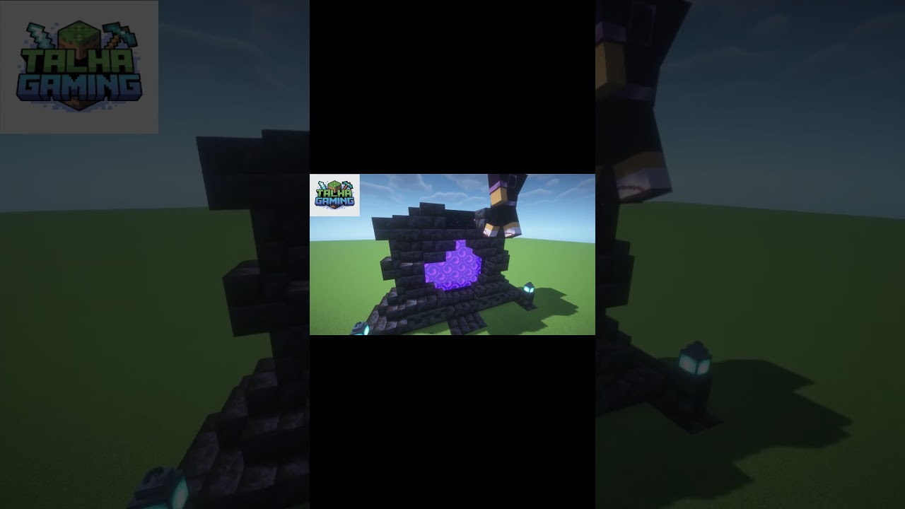 easy unique nether portal design 