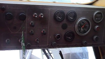 Letourneau log stacker start up