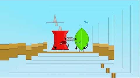 Re upload: BFDI Episode one alternate ending with a layer added every second