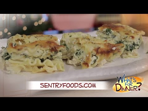 What's for Dinner? - Chicken Alfredo Lasagna