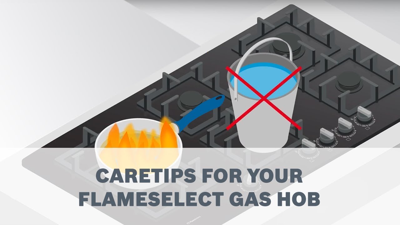 Caretips for your Bosch FlameSelect Gas Cooktop YouTube