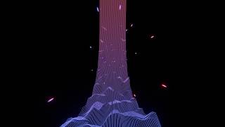 Pull Back (D&B) - Audio-Reactive Visual System #Blender #Blender3D #animation #KateKeechook