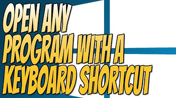 Launch A Program From A Shortcut Key In Windows 10 Tutorial | Launch APPS Fast & Easy