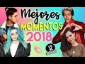 LOS MEJORES MOMENTOS DE YOUTUBE 2018 - 52 Rankings