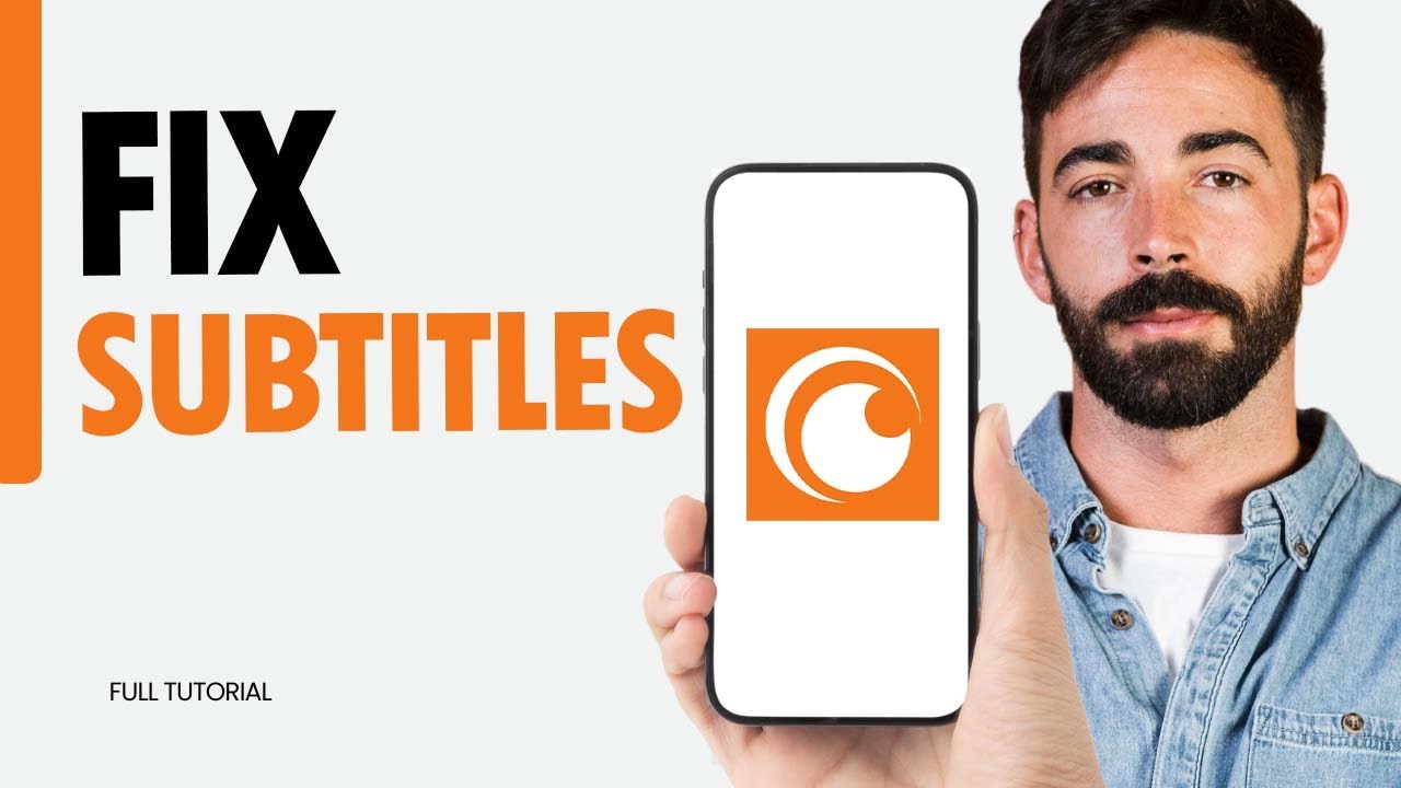 How To Fix Subtitles On Crunchyroll App 2024 - YouTube
