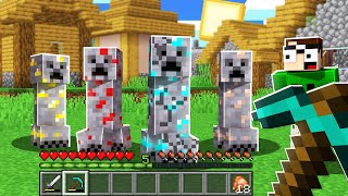 CREEPERS são MINÉRIOS no MINECRAFT! ⛏