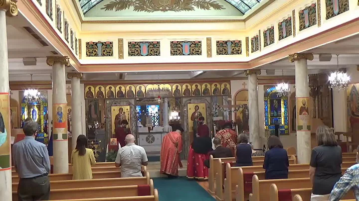 Orthros/Divine Liturgy, September 13, 2020