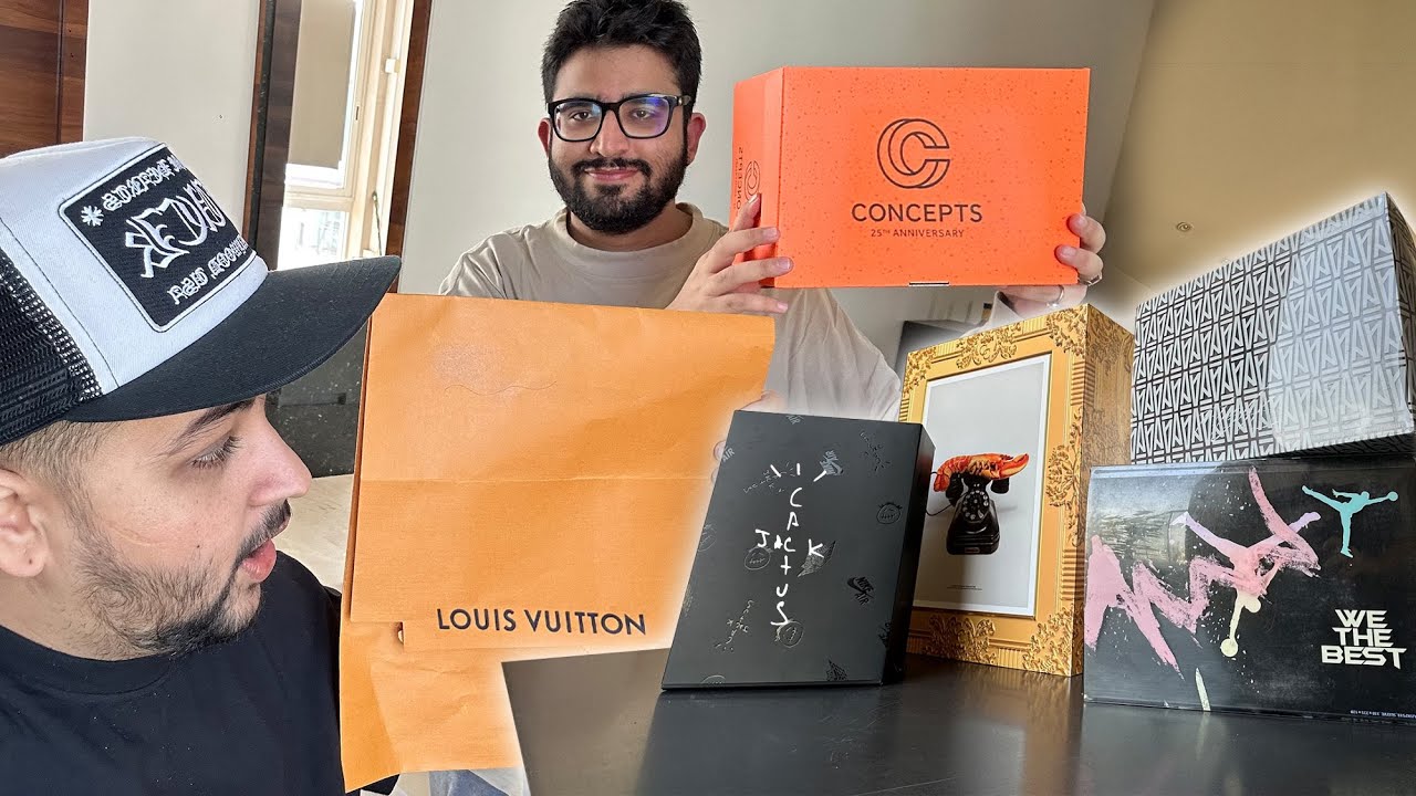 Unboxing Louis Vuitton Box Scott Gifting collection 