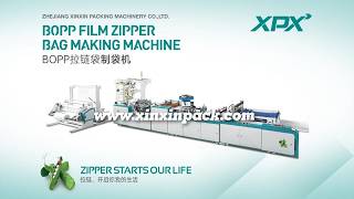 Multi-functional BOPP Film Zipper Bag Making Machine for Composite Packaging Bags