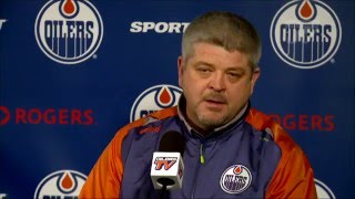 ARCHIVE | Todd McLellan Pre-Game vs. Blue Jackets
