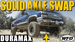Solid Axle Swapping a 2006 2500 HD Duramax